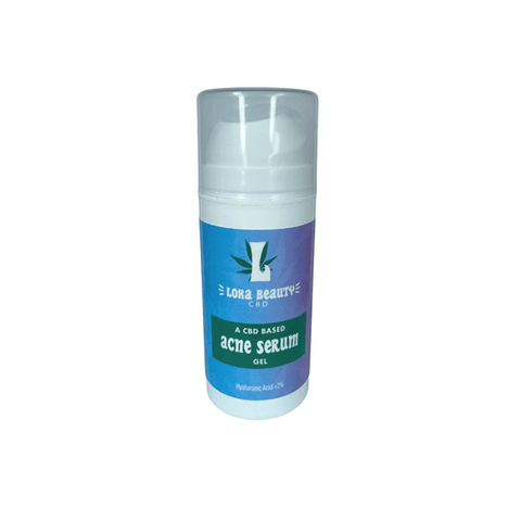 Loxa Beauty 1000mg CBD based Hyaluronic Acid Acne Serum Hyaluronic Acid - 100ml - The Hemp Wellness Centre