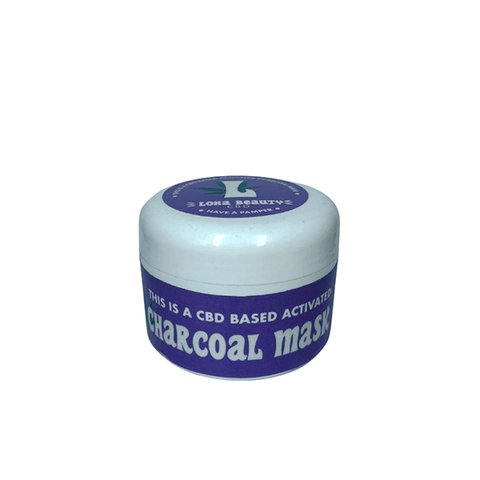 Loxa Beauty CBD 1000mg Activated Charcoal Mask - 100ml - The Hemp Wellness Centre