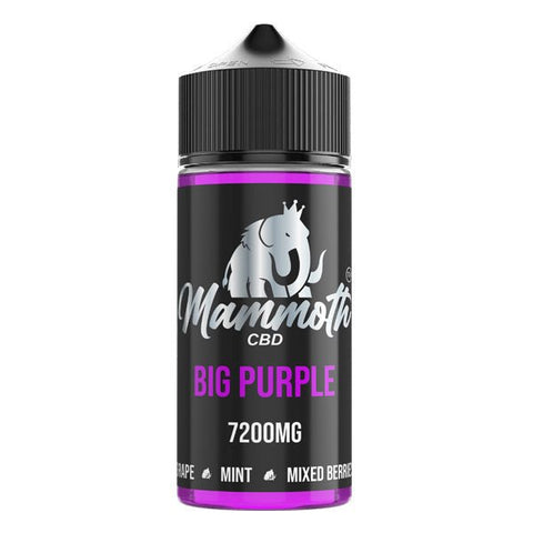 Mammoth CBD 7200mg CBD E-liquid 120ml (30VG/70PG) - The Hemp Wellness Centre