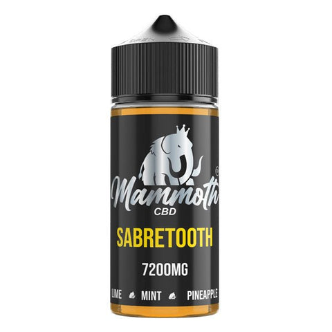 Mammoth CBD 7200mg CBD E-liquid 120ml (30VG/70PG) - The Hemp Wellness Centre