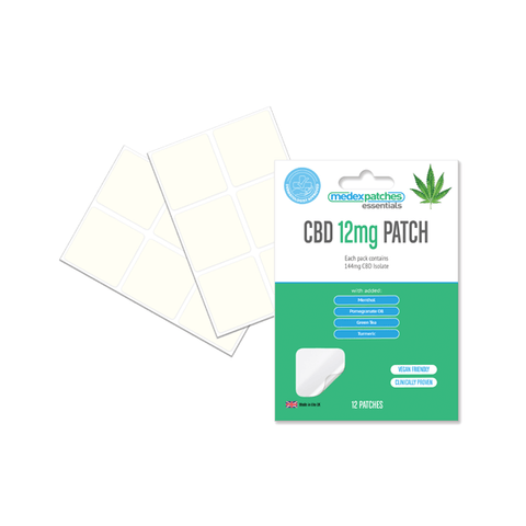 Medex Essentials 144mg CBD Patches - 12 Patches - The Hemp Wellness Centre