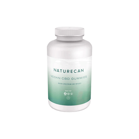Naturecan 300mg Broad Spectrum CBD Vegan Gummies - 30 Pieces - The Hemp Wellness Centre