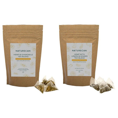Naturecan 300mg CBD Hemp Tea - 20 Bags - The Hemp Wellness Centre