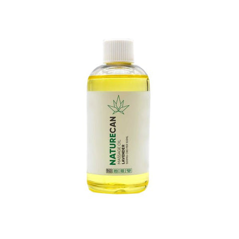 Naturecan 500mg CBD Massage Oil 100ml - The Hemp Wellness Centre
