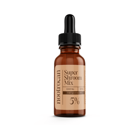Nootrocan 1500mg Full Spectrum CBD & Mushroom Oil - 30ml - The Hemp Wellness Centre
