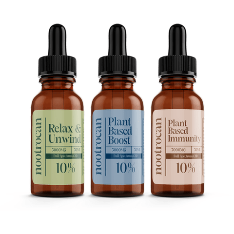 Nootrocan 3000mg Full Spectrum CBD & Mushroom Oil - 30ml - The Hemp Wellness Centre