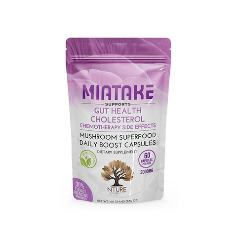 NTURE 2000mg Miatake Mushroom Capsules - 60 Caps - THWC Ltd