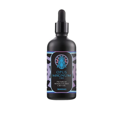 Opus Magnum High Potent 16000mg Full Spectrum CBD Oil 50ml - THWC Ltd
