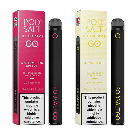 Pod Salt GO 20mg Disposable Vape Pen - The Hemp Wellness Centre