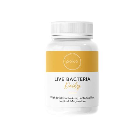 Poko Live Bacteria Daily Supplement Capsules - 60 Caps - The Hemp Wellness Centre