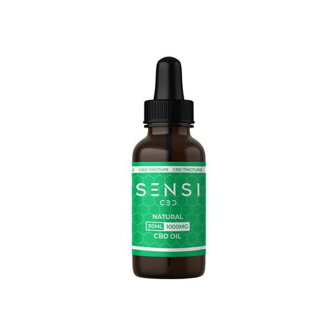 Sensi CBD 1000mg CBD Tinture Oil 30ml - The Hemp Wellness Centre