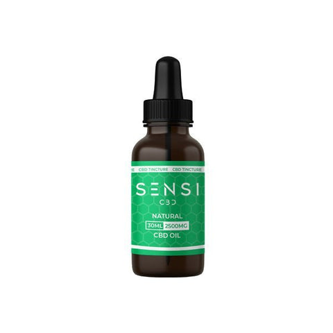 Sensi CBD 2500mg CBD Tinture Oil 30ml - The Hemp Wellness Centre