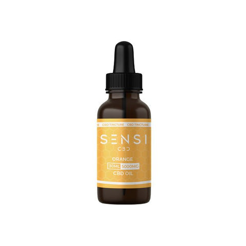 Sensi CBD 5000mg CBD Broad-Spectrum Tinture Oil 30ml - The Hemp Wellness Centre