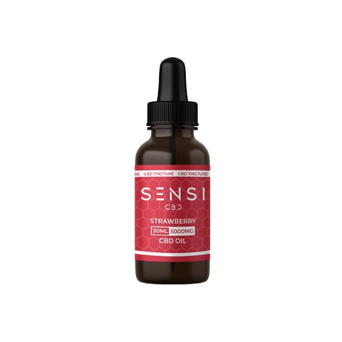 Sensi CBD 5000mg CBD Broad-Spectrum Tinture Oil 30ml - The Hemp Wellness Centre