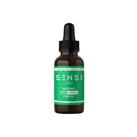 Sensi CBD 5000mg CBD Broad-Spectrum Tinture Oil 30ml - The Hemp Wellness Centre