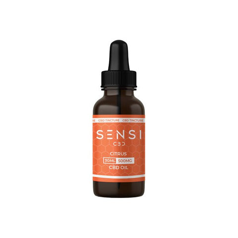 Sensi CBD 500mg CBD Broad-Spectrum Tinture Oil 30ml - The Hemp Wellness Centre