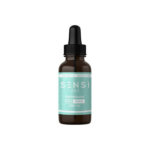 Sensi CBD 500mg CBD Broad-Spectrum Tinture Oil 30ml - The Hemp Wellness Centre