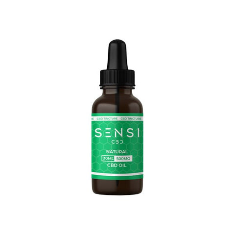 Sensi CBD 500mg CBD Broad-Spectrum Tinture Oil 30ml - The Hemp Wellness Centre