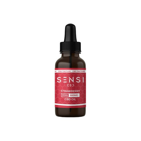 Sensi CBD 500mg CBD Broad-Spectrum Tinture Oil 30ml - The Hemp Wellness Centre