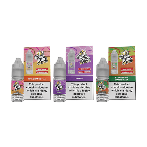 Soda King Bar SALTS 20mg Nic Salts 10ml - (50VG/50PG) - The Hemp Wellness Centre