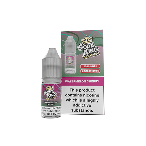 Soda King Bar SALTS 20mg Nic Salts 10ml - (50VG/50PG) - The Hemp Wellness Centre