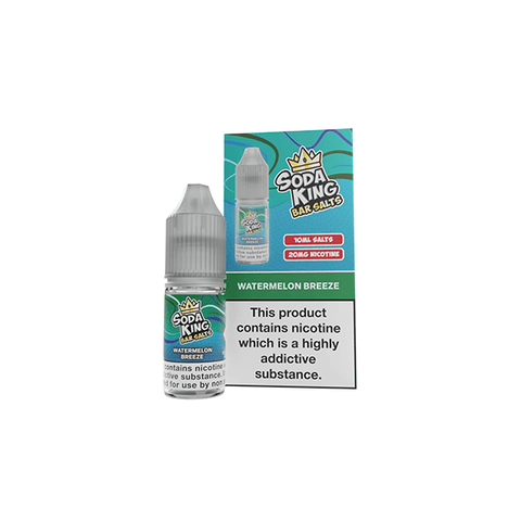 Soda King Bar SALTS 20mg Nic Salts 10ml - (50VG/50PG) - The Hemp Wellness Centre