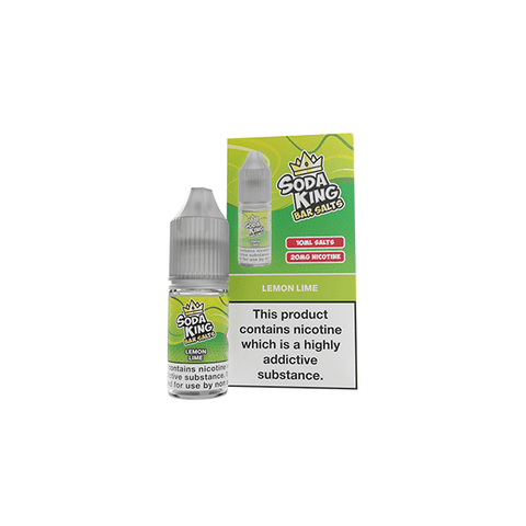 Soda King Bar SALTS 20mg Nic Salts 10ml - (50VG/50PG) - The Hemp Wellness Centre
