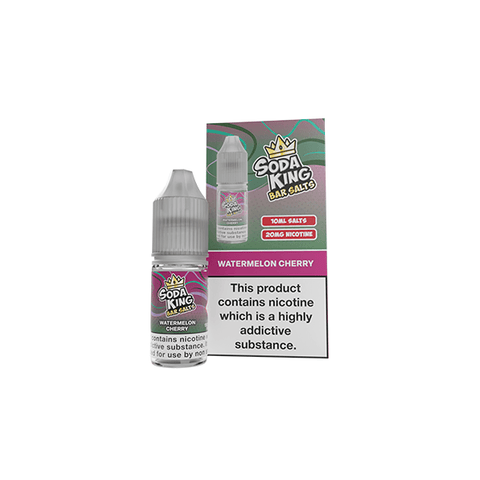 Soda King Bar SALTS 20mg Nic Salts 10ml - (50VG/50PG) - The Hemp Wellness Centre
