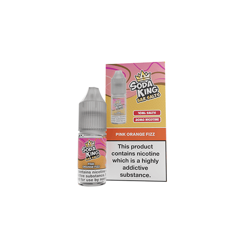 Soda King Bar SALTS 20mg Nic Salts 10ml - (50VG/50PG) - The Hemp Wellness Centre