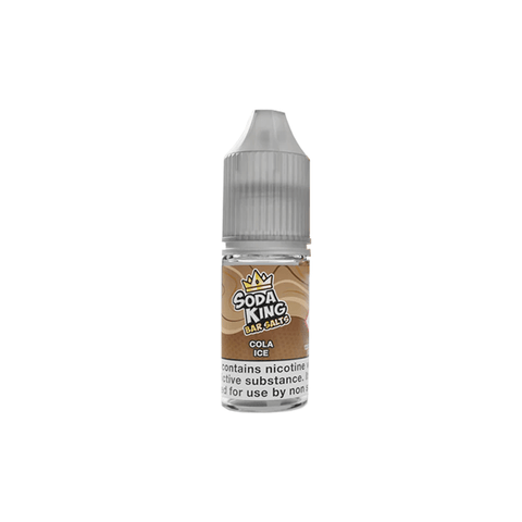 Soda King Bar SALTS 20mg Nic Salts 10ml - (50VG/50PG) - THWC Ltd
