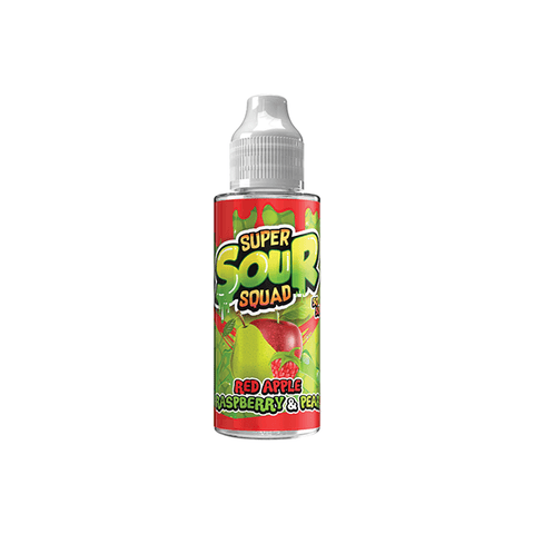 Super Sour Squad 100ml E-liquid 0mg (50VG/50PG) - The Hemp Wellness Centre