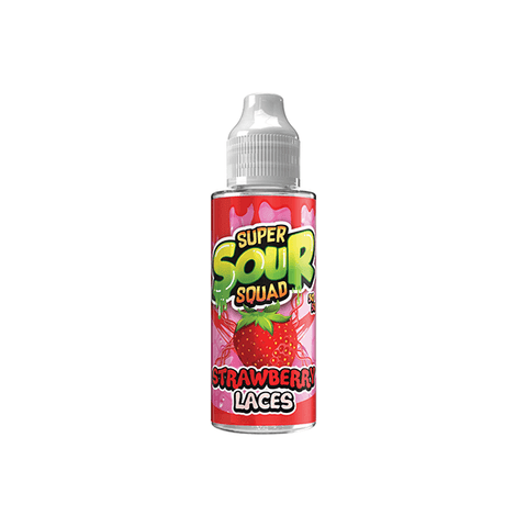 Super Sour Squad 100ml E-liquid 0mg (50VG/50PG) - The Hemp Wellness Centre