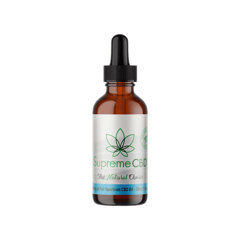 Supreme CBD 1500mg Full Spectrum CBD Tincture Oil - 30ml - The Hemp Wellness Centre