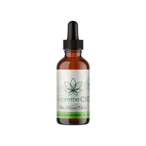 Supreme CBD 3000mg Full Spectrum CBD Tincture Oil - 30ml - The Hemp Wellness Centre