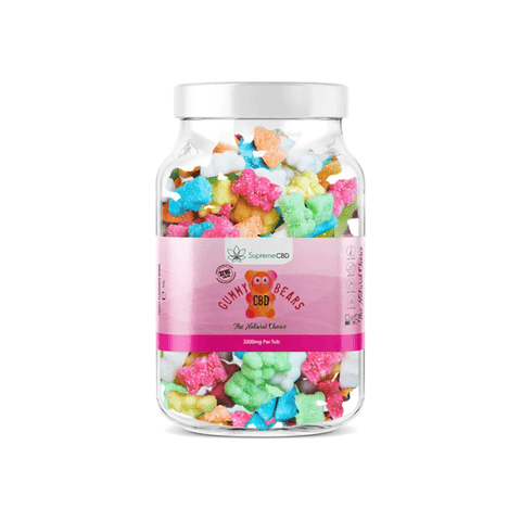 Supreme CBD 3200mg Broad Spectrum CBD Large Gummies - The Hemp Wellness Centre