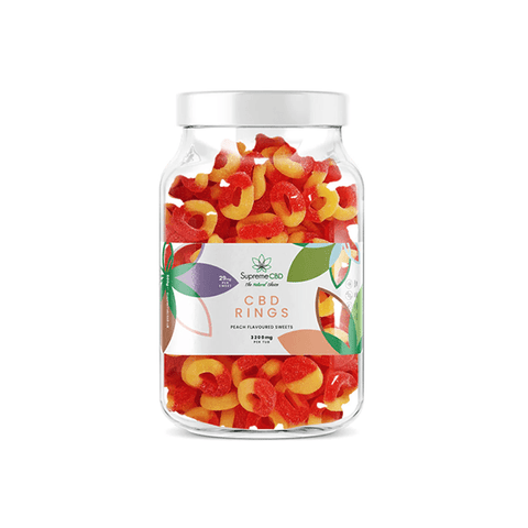 Supreme CBD 3200mg Broad Spectrum CBD Large Gummies - THWC Ltd