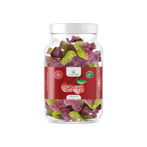 Supreme CBD 3200mg Broad Spectrum CBD Large Gummies - The Hemp Wellness Centre