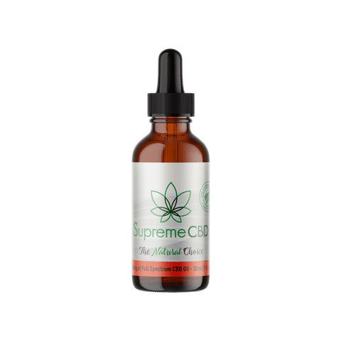 Supreme CBD 6000mg Full Spectrum CBD Tincture Oil - 30ml - The Hemp Wellness Centre