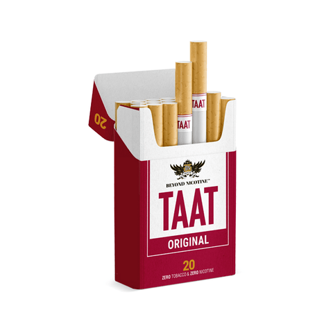 TAAT 500mg CBD Beyond Tobacco Original Smoking Sticks - Pack of 20 - The Hemp Wellness Centre