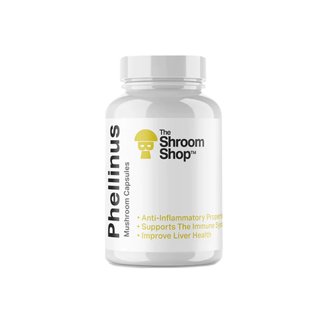 The Shroom Shop Phellinus 45000mg Capsules - 90 Caps - THWC Ltd