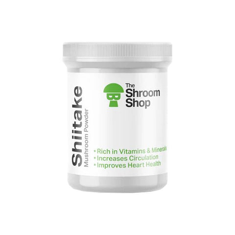 The Shroom Shop Shiitake Mushroom 90000mg Powder - The Hemp Wellness Centre