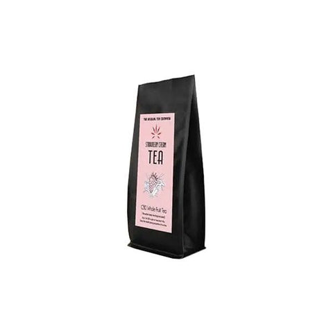 The Unusual Tea Company 3% CBD Hemp Tea - Strawberry Cream 40g - THWC Ltd