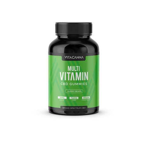 Vita Canna Broad Spectrum 750mg CBD Vegan Gummy Bears - THWC Ltd