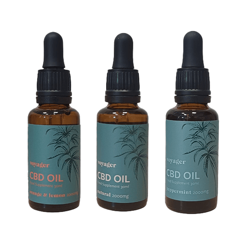 Voyager 2000mg CBD Oil 30ml - THWC Ltd
