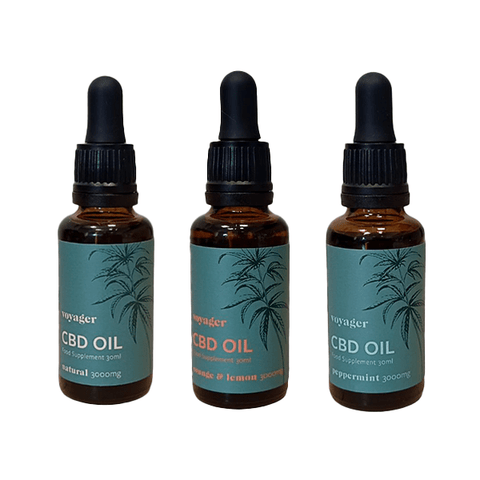 Voyager 3000mg CBD Oil 30ml - THWC Ltd
