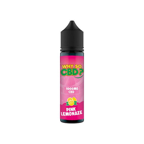 Why So CBD? 1000mg Full Spectrum CBD E-liquid 60ml - The Hemp Wellness Centre