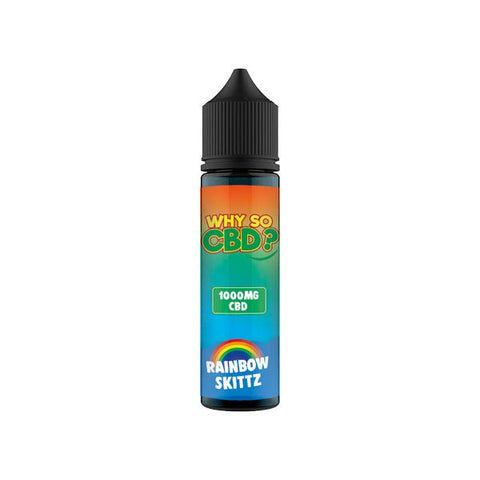 Why So CBD? 1000mg Full Spectrum CBD E-liquid 60ml - The Hemp Wellness Centre