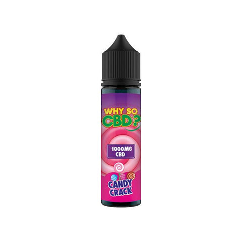 Why So CBD? 1000mg Full Spectrum CBD E-liquid 60ml - The Hemp Wellness Centre