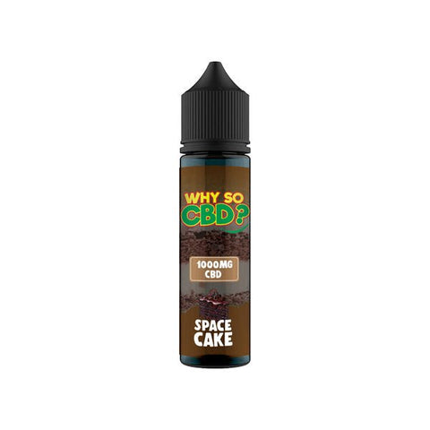 Why So CBD? 1000mg Full Spectrum CBD E-liquid 60ml - The Hemp Wellness Centre
