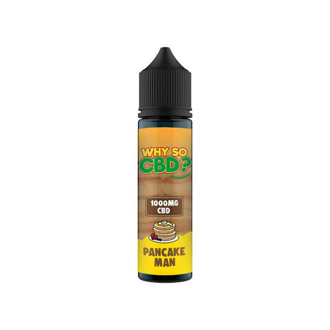 Why So CBD? 1000mg Full Spectrum CBD E-liquid 60ml - The Hemp Wellness Centre